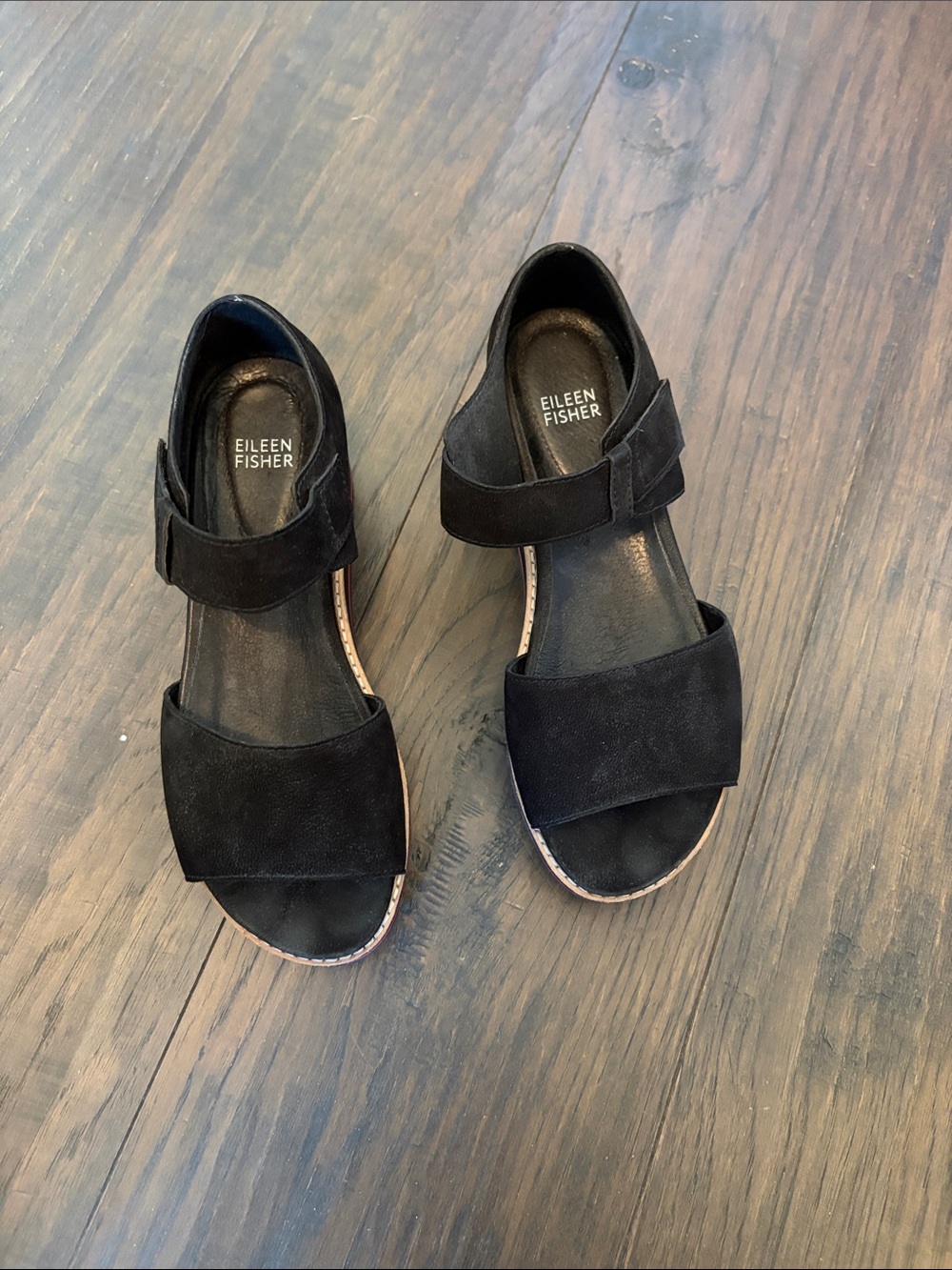 Eileen Fisher platform wedge 7.5 - Picture 2 of 7